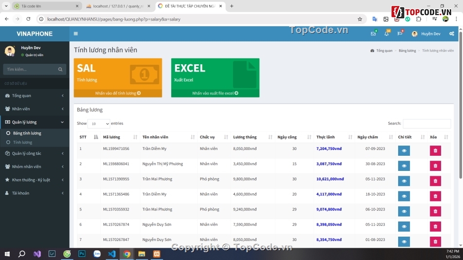 quản lý nhân sự,web quản lý nhân sự,quản lý nhân viên,quản lý lương,quản lý công ty